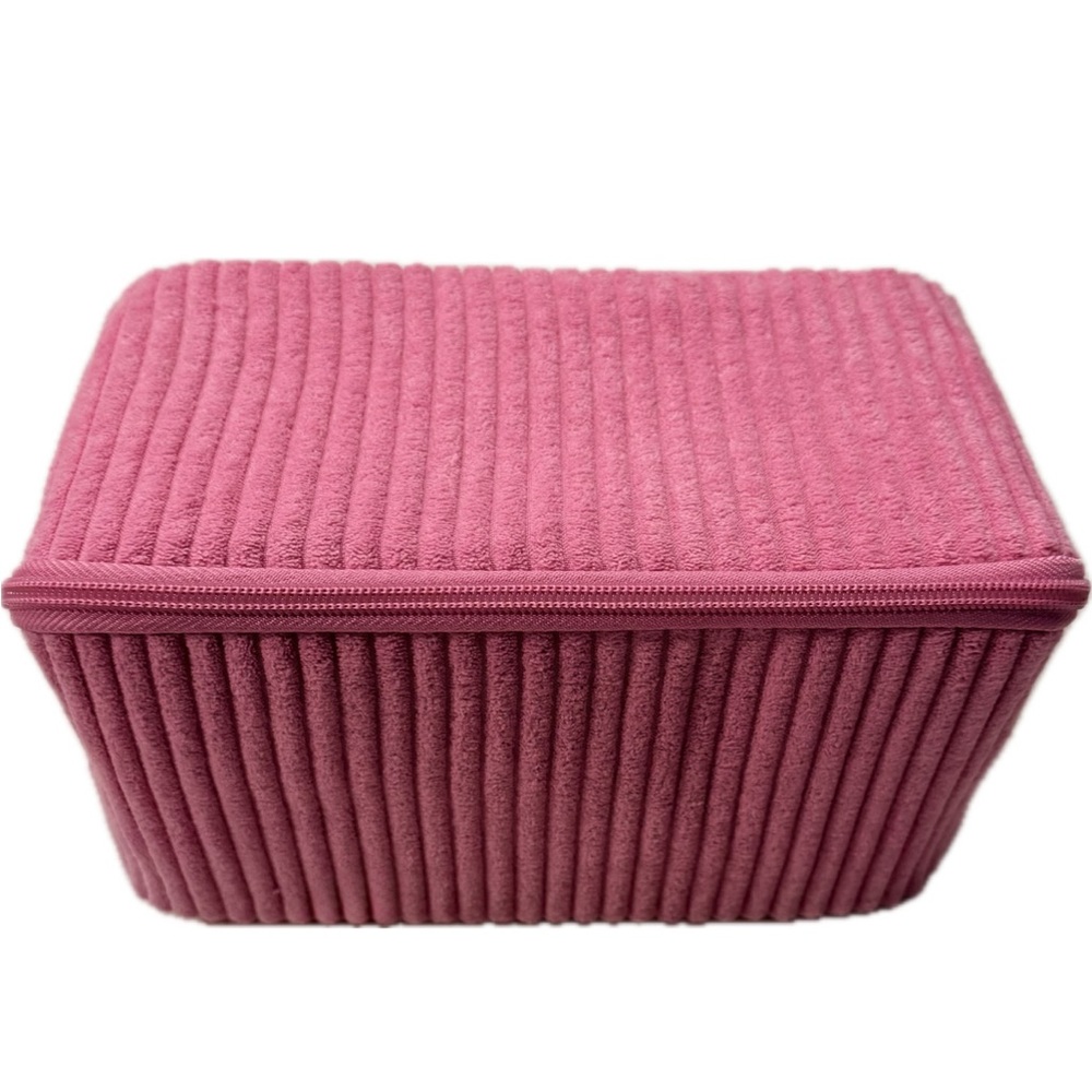 🌟 Host pick 🌟 Benefit - Elegant Pink Corduroy Cosmetic Bag